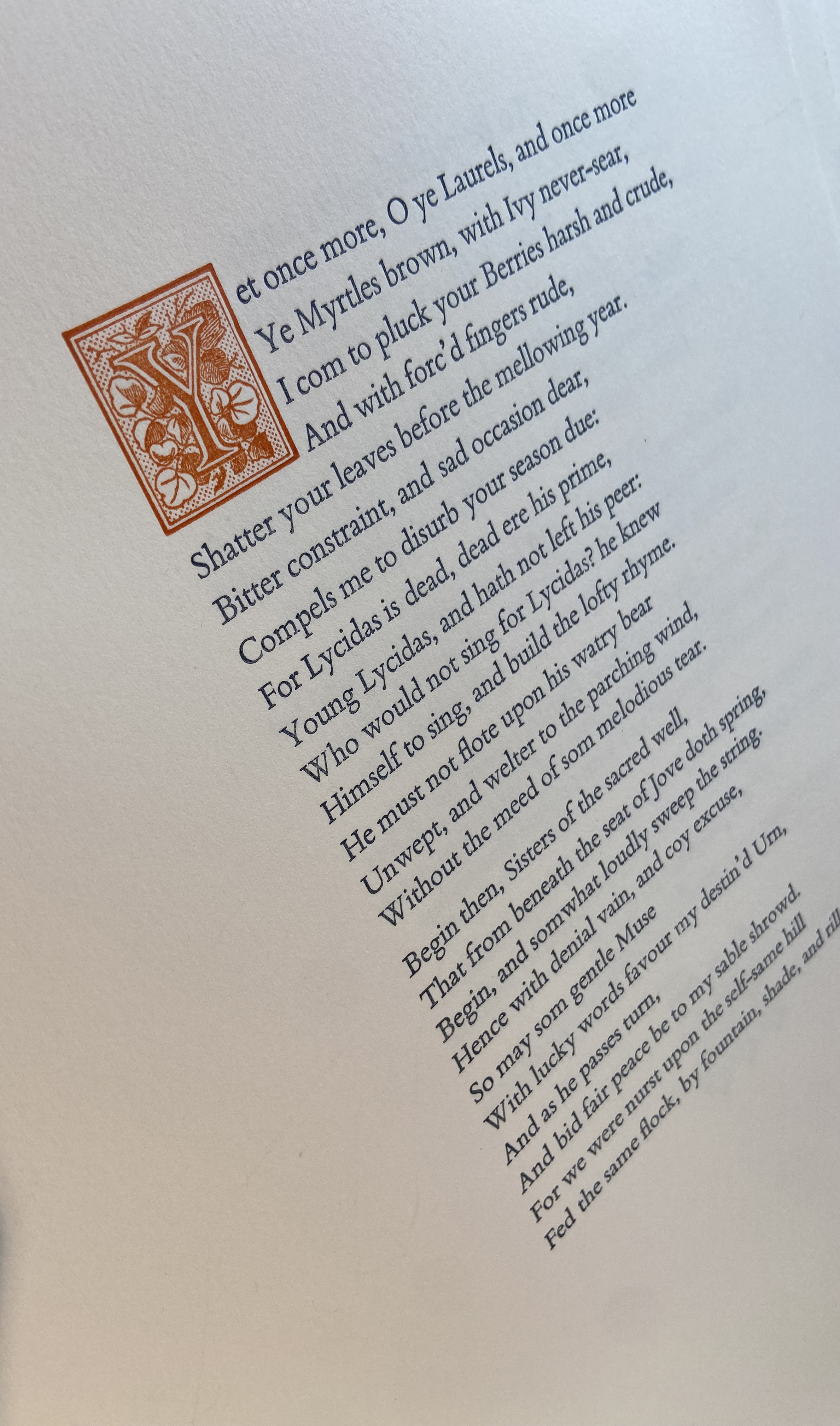 Lycidas by John Milton